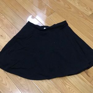 Pacsun black circle skirt